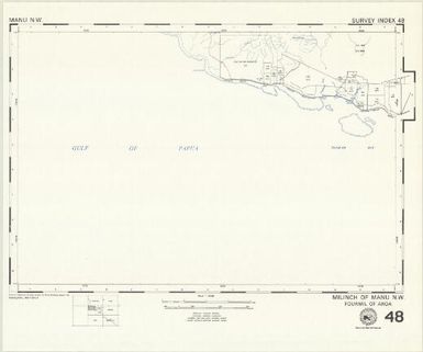 Milinch of ... : fourmil of ... (48 - Fourmil of Aroa - Milinch of Manu NW)