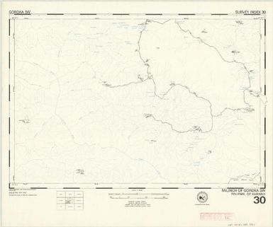 Milinch of ... : fourmil of ... (30 - Fourmil of Karimui - Milinch of Goroka SW)