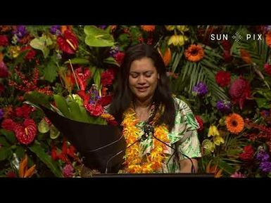 Top Pacific Nurse Award Winner Imelda Rokoua's speech | SunPix Awards 2022