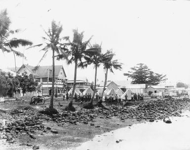 [Guard party, Apia, Western Samoa]