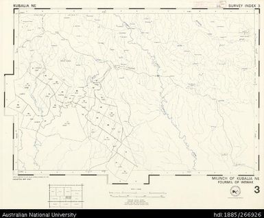 Papua New Guinea, Kubalia NE, Survey Index 3, 1:50 000, 1974