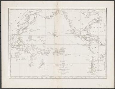 Chart of the great Pacific Ocean or South Sea : to illustrate the voyage of discovery made by the Boussole and Astrolabe in the years 1785, 86, 87 & 88