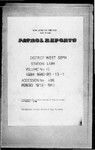 Patrol Reports. West Sepik District, Lumi, 1959 - 1960