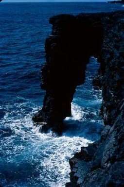 [Lava Rock at Hōlei Sea Arch, Hawaii]