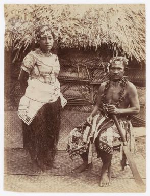 Samoan Chief Justice and wife