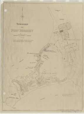 Township of Port Moresby / lithographed & printed for the Commissioner for Lands, Port Moresby, Papua by H.E.C. Robinson Ltd., Sydney, N.S.W