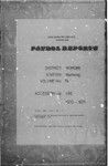 Patrol Reports. Morobe District, Mumeng, 1970 - 1971