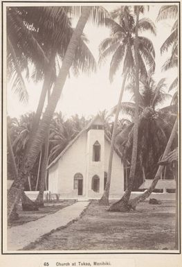 Church at Tukao (Tukou?), Manihiki, 1903