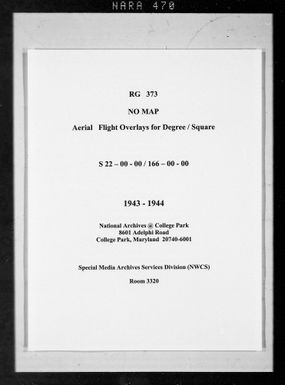 Overlay indexes for degree square 22S166E