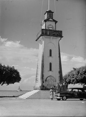 [View of a clock tower]