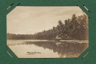 Lagoon and fish farm, Naoero.  From the album: Banaba (Ocean Island)