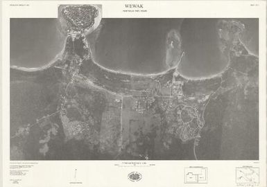 Papua New Guinea 1:12,000 uncontrolled photo mosaic: Wewak (Sheet 1)