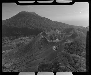 Crater, Mt Tavurvur (Matupit), Rabaul, New Britain, Papua New Guinea