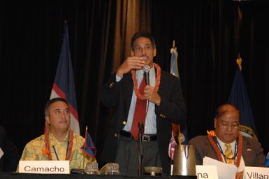 [Assignment: 48-DPA-09-29-08_SOI_K_Isl_Conf_AM] Insular Areas Health Summit [("The Future of Health Care in the Insular Areas: A Leaders Summit") at the Marriott Hotel in] Honolulu, Hawaii, where Interior Secretary Dirk Kempthorne [joined senior federal health officials and leaders of the U.S. territories and freely associated states to discuss strategies and initiatives for advancing health care in those communinties [48-DPA-09-29-08_SOI_K_Isl_Conf_AM_DOI_0494.JPG]