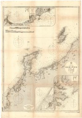 [Japan nautical charts].: Japan. Honshū-Hokusaigan. Tsuruga Wan to Niigata Kō. (Sheet 350)