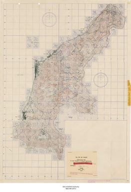 Operation Map to Unit Report of Saipan Operations