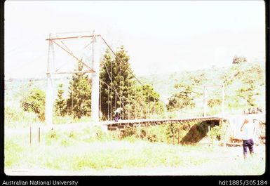 Kami Swing Bridge south of Goroka