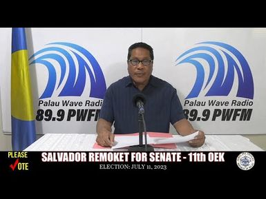 Salvador Remoket for Senate - 11th OEK Declaration (01Jun23)