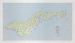 1989 Topographic Map of the Tutuila Island, (1:24,000)