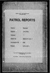 Patrol Reports. Western District, Olsobip, 1970 - 1971