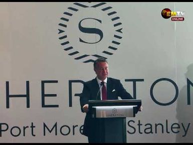 SHERATON DEBUT IN PNG
