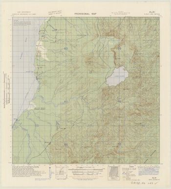 New Britain, provisional map (Aliai)