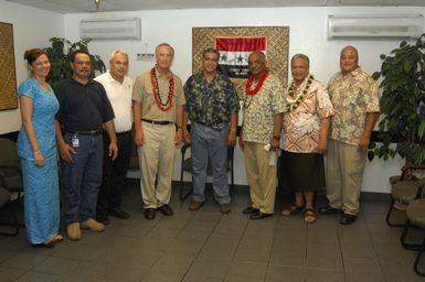 [Assignment: 48-DPA-SOI_K_Amer_Sam] Pacific Islands Tour: Visit of Secretary Dirk Kemmpthorne [and aides] to American Samoa, U.S. Territory [48-DPA-SOI_K_Amer_Sam__DI15416.JPG]