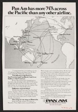 Pan Am has more 747s across the Pacific than any other airline.