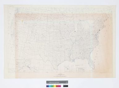 Map of the United States with Alaska, Hawaii, the Panama Canal Zone, and Puerto Rico and the Virgin Islands