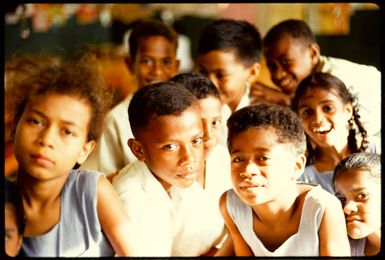 Children at Raiwaqa Primary School, 1971