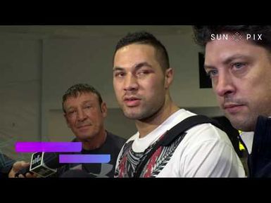 Joseph Parker returns home