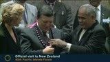 Visit of José Manuel Barroso to New Zealand