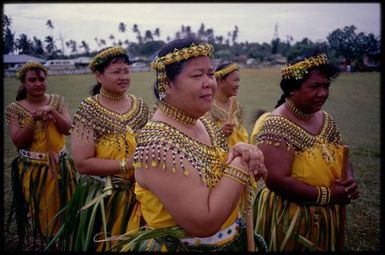 South Pacific Festival of the Arts, Apia, 1996. Performers from Northern Marianas