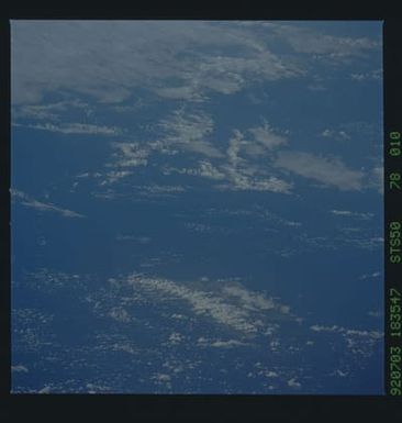 STS050-78-010 - STS-050 - STS-50 earth observations