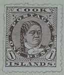 Stamp: Cook Islands One Penny