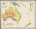 Philips' Comparative Wall Atlas of Australasia: Natural Vegetation / George Philip & Son, Ltd., Edited by J. F. Unstead & E. G. R. Taylor