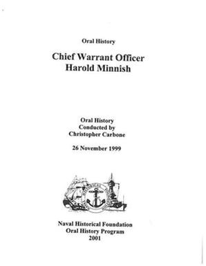 Oral History Interview with Harold Minnish, November 26, 1999