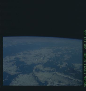 STS050-114-076 - STS-050 - STS-50 earth observations