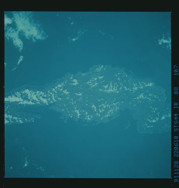 S44-88-107 - STS-044 - Earth observations taken during the STS-44 mission