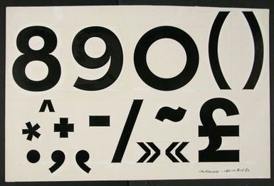 Churchward Isabella Bold 82 Hand Drawn Board