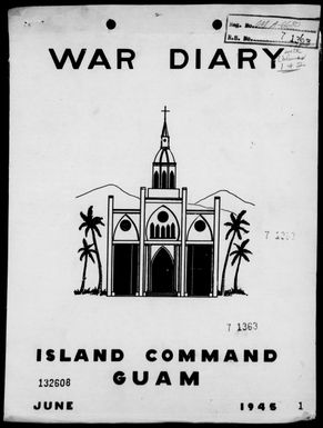 COM GUAM ISLAND - War Diary, 6/1-30/45