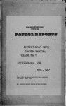 Patrol Reports. East Sepik District, Yangoru, 1966 - 1967