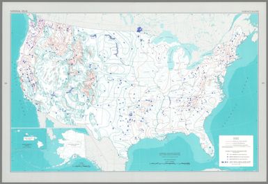 Average annual runoff and large surface reservoirs / compiled by U. S. Geological Survey, 1966.