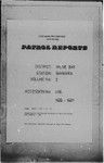 Patrol Reports. Milne Bay District, Baniara, 1925 - 1927