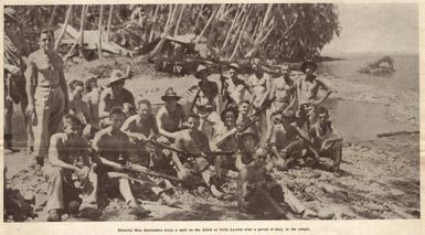 New Zealand troops in the Solomons War Zone: Official pictures from Vella Lavella