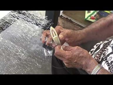 Net Making, Majuro, 2024