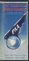 Pan American World Airways system time table, July 1, 1953