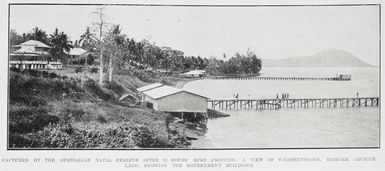 Captured by the Australian Naval Reserve after 18 hours bush fighting