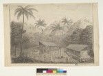 [View of inhabited valley at Nukahiva, Marquesas Islands, Oceania]