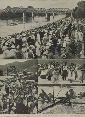 Carnival day on the Waikato River: Record crowds at the annual Ngaruawahia Regatta